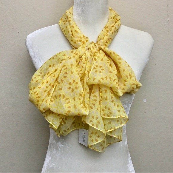 J. Crew Accessories - J. Crew long kaleidoscope light weight scarf